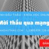 Mời thầu qua mạng