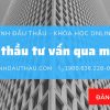 Mời thầu qua mạng (3)-TV